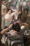 Lovis Corinth At the Mirror oil painting reproduction